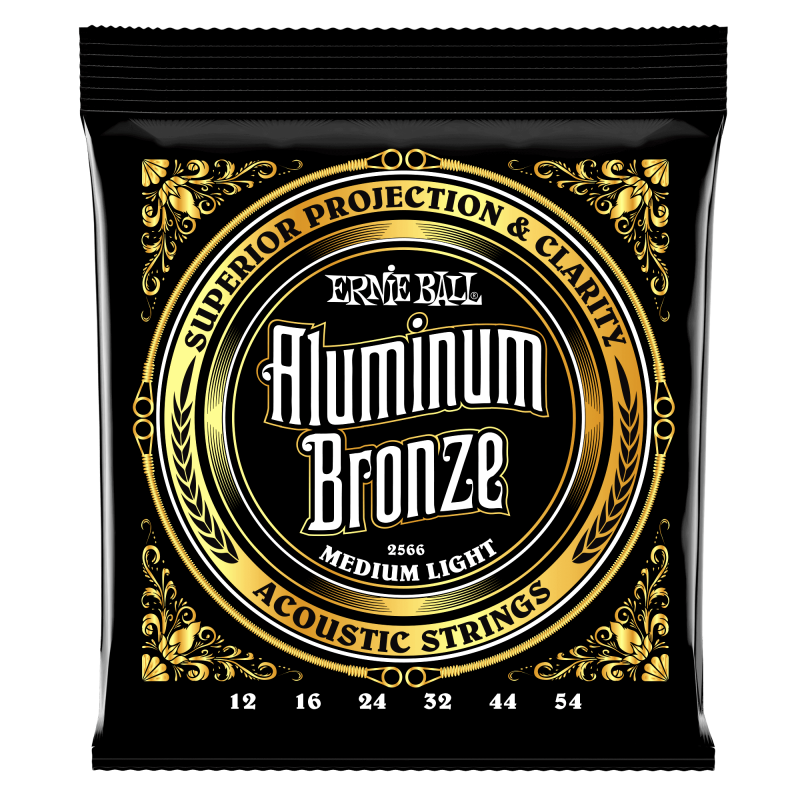 Ernie Ball ALUMINUM BRONZE MED/LIGHT 12-54