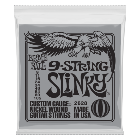 Ernie Ball 9 STRING SLINKY 9-105