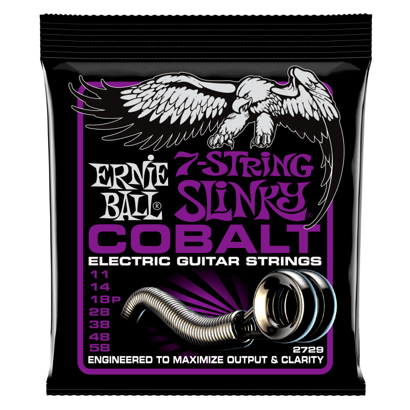 Ernie Ball COBALT 7 STR PWR SLINKY 11-58