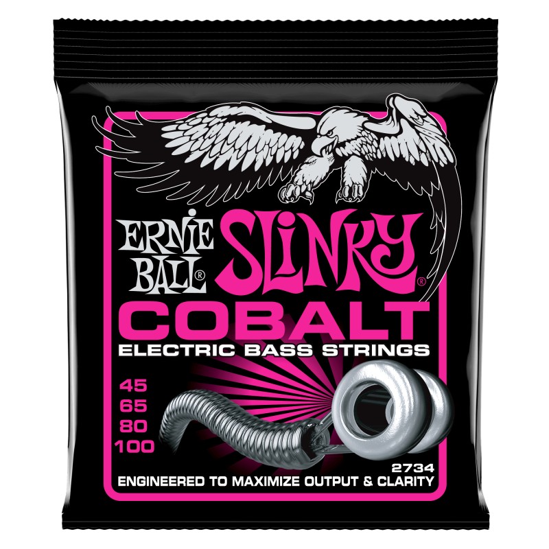 Ernie Ball COBALT BASS SUPER SLINKY 45-100