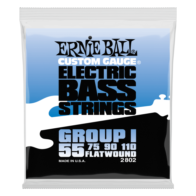 Ernie Ball BASS FLATWOUND I 55-110