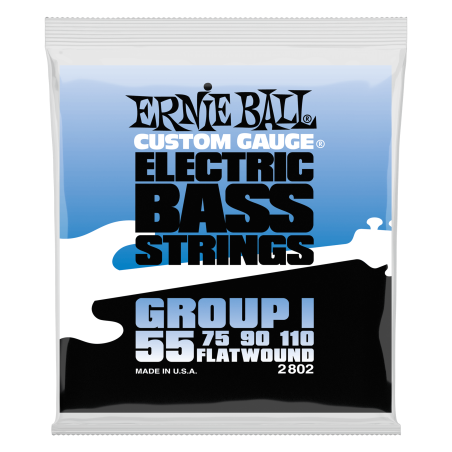 Ernie Ball BASS FLATWOUND I 55-110