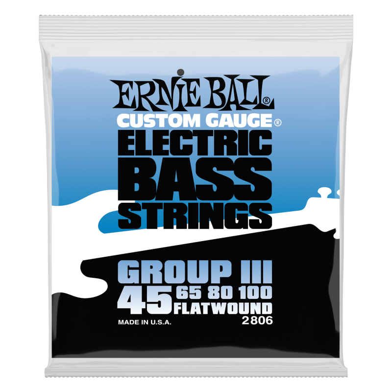 Ernie Ball BASS FLATWOUND III 45-100