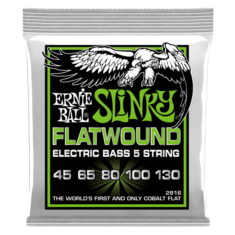 Ernie Ball SLINKY FLATWOUND 5-STR REG 45â€“30