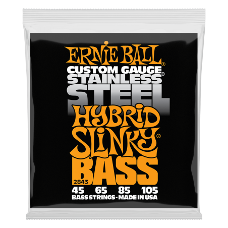 Ernie Ball BASS STAINLESS HYBRID 45-105    