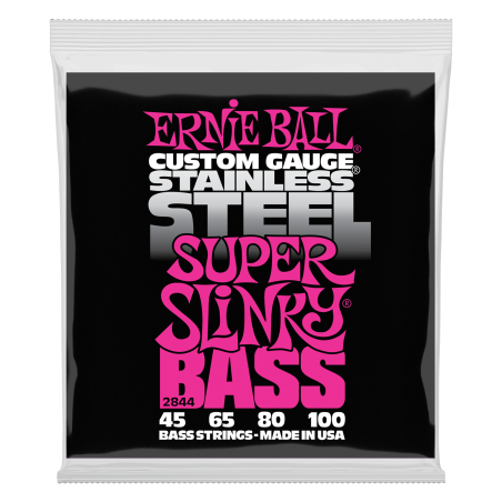 Ernie Ball BASS STAINLESS SUPER 45-100