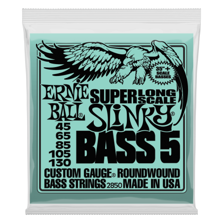 Ernie Ball BASS 5 STR XL HYBRD SLINK 45-130