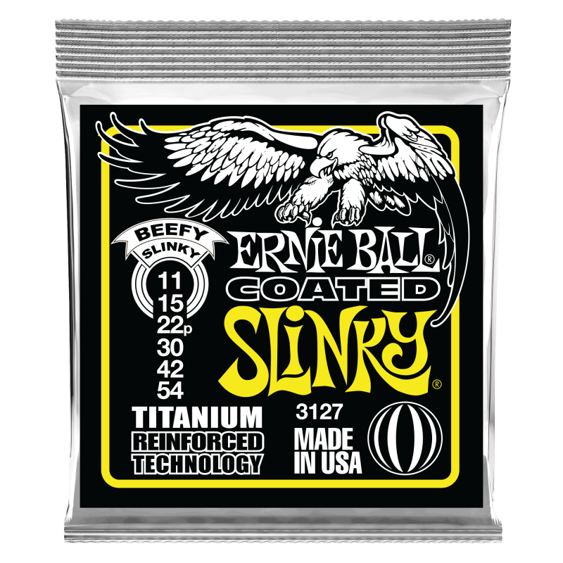 Ernie Ball COATED SLINKY BEEFY 11-54