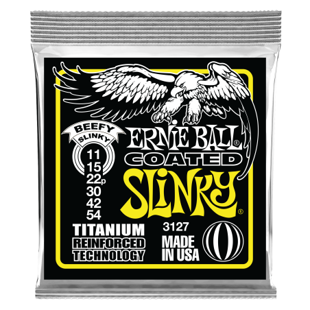 Ernie Ball COATED SLINKY BEEFY 11-54