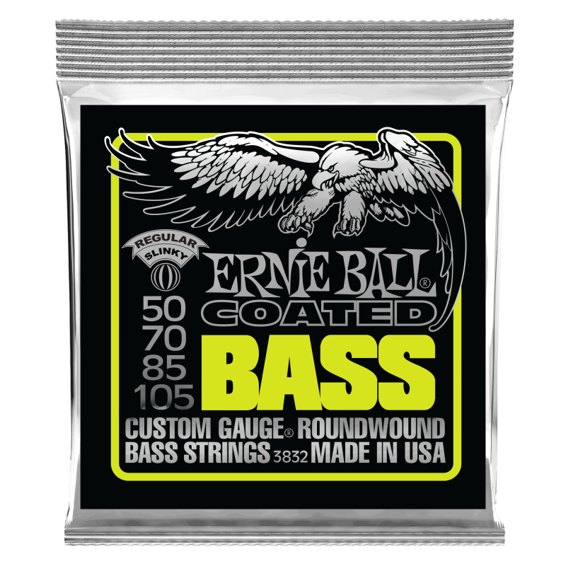 Ernie Ball COATED BASS REG SLINKY 50-105