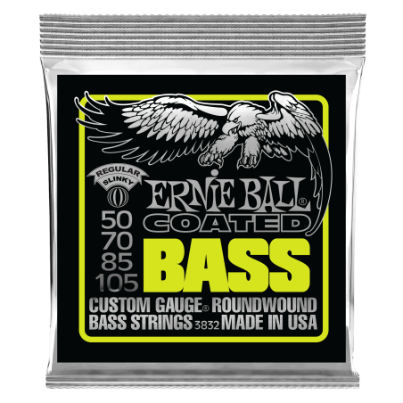 Ernie Ball COATED BASS REG SLINKY 50-105