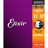 Elixir 16027 Custom Light Acoustic Phosphor Bronze With Nanoweb Coating 16027 ELIXIR $24.99