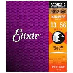 Elixir 16102 Medium Acoustic Phosphor Bronze With Nanoweb Coating 16102 ELIXIR $24.99