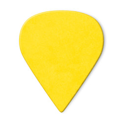Dunlop 412P.73 Yellow 0.73mm Tortex® Sharp Guitar Pick (12/pack)