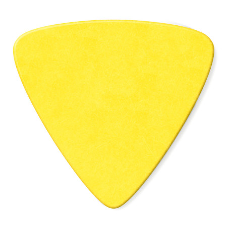 Dunlop 431P.73 Yellow 0.73mm Tortex® Triangle Guitar Pick (6/pack)