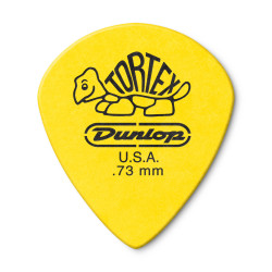 Dunlop 498P.73 0.73mm Yellow Tortex® Jazz III Xl Guitar Pick (12/pack) 498P.73 Dunlop $7.69