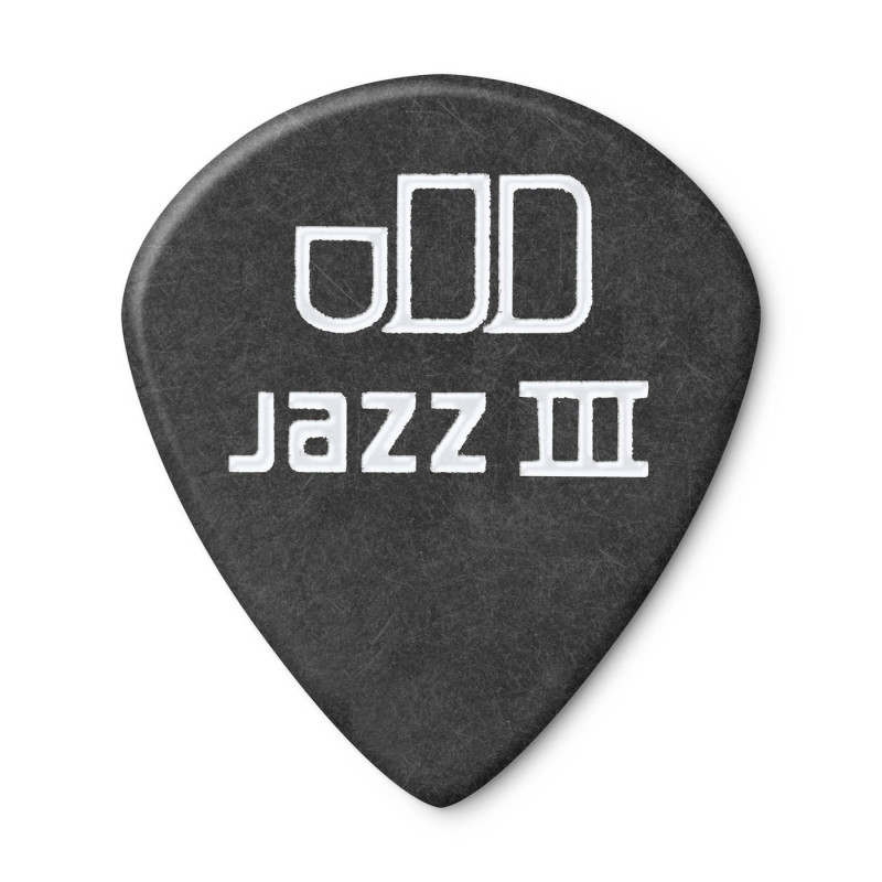 1.50mm Tortex® Pitch Black Jazz III Guitar Pick (12/pack)