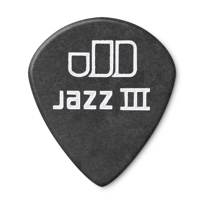 1.35mm Tortex® Pitch Black Jazz III Guitar Pick (12/pack)