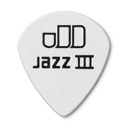 .88mm Tortex® White Jazz III Guitar Pick (72/pack)