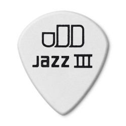 1.50mm Tortex® White Jazz III Guitar Pick (12/pack)