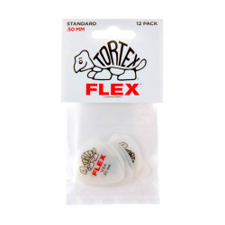 Red 0.50mm Tortex® Flex Standard Guitar Pick (12/pack)