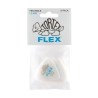 Médiator de Guitare Tortex® Flex Triangle Bleu de 1,0 mm (6/pack)