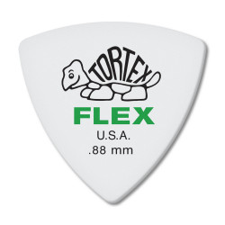 Médiator de Guitare Triangle Tortex® Flex Vert 0,88 mm (72/pack)