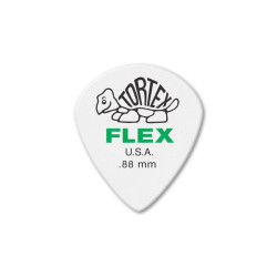 Dunlop 466R088 Tortex Flex Jazz III XL Picks, .88mm 72-pack