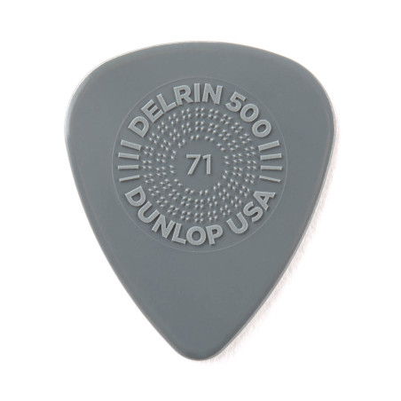 Dunlop 450P071 Prime Grip Delrin Picks - 0.71mm 12-Pack