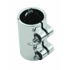 Chrome Rack Bar Extension Clamp