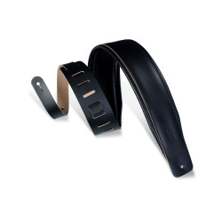 Levy's 3" leather guitar strap with foam padding a