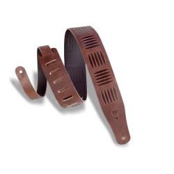 Levy's Tread Emboss Guitar Strap Brown