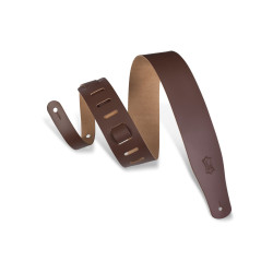 Levy's Genuine Leather guitar strap Brown