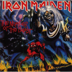 Iron Maiden - The Number of the Beast - LP Vinyl $28.00