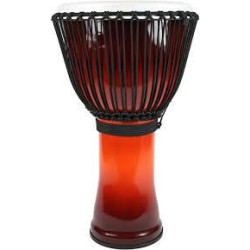 Toca Djembe Freestyle II Rope Tubed African Sunset 12''