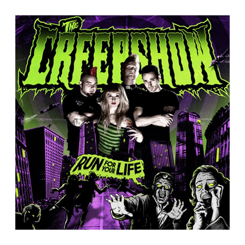 The Creepshow - Run For Your Life - LP Vinyl $20.00