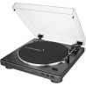 Audio Technica - Table Tournante Stéréo À Entraînement Par Courroie Entièrement Automatique ATLP60X Audio Technica $199.00