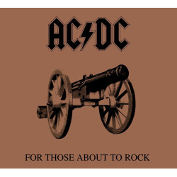 AC/DC - For Those About To Rock We Salute You - LP Vinyl $30.00