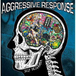 Aggressive Response - Self Destroyer - LP Vinyle $20.00