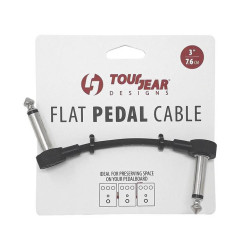 3" Flat Pedal Cable S shape TourGear Designs