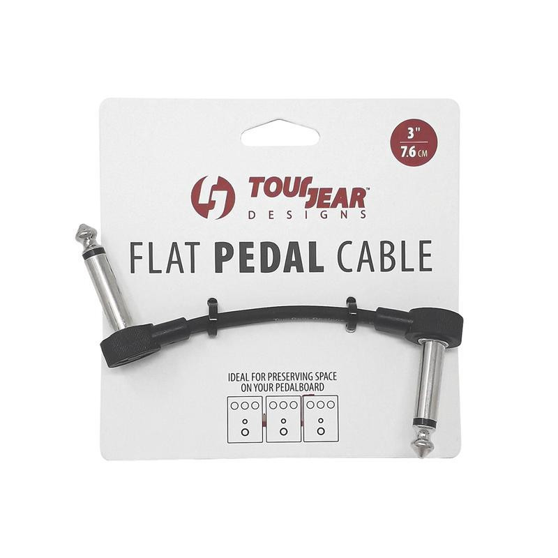 3" Flat Pedal Cable S shape TourGear Designs