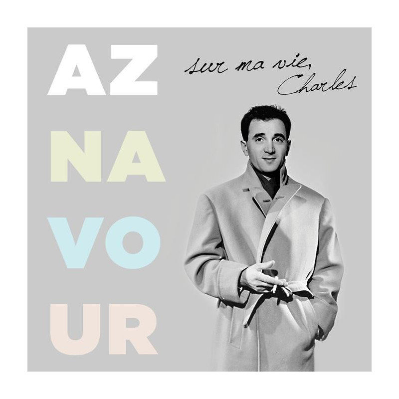 Charles Aznavour - Sur Ma Vie - LP Vinyl $30.00