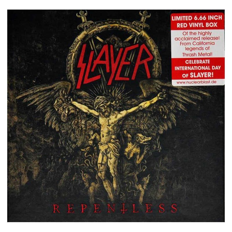 Slayer - Repentless - Pack de vinyles rouges $80.00