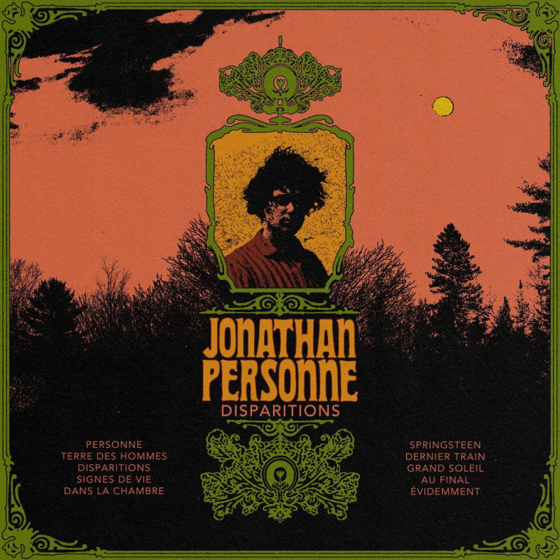 Jonathan Personne - Disparitions - LP Vinyl $20.00