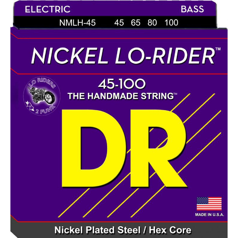 Nickel Lo-rider Bass Strings, Medium - Light (45-100)