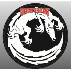 GrimSkunk - Tapis de table-tournante 12"