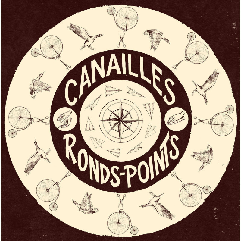 Canailles - Ronds-points - LP Vinyle $20.00