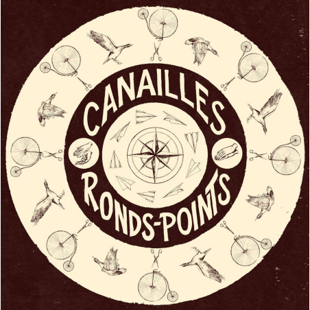 Canailles - Ronds-points - LP Vinyl $20.00