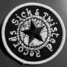 Sick & Twisted Records - Patch - Ronde