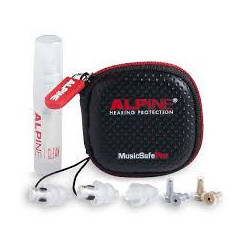 Alpine Hearing Protection - Bouchons D'oreilles Musicsafe Pro - Transparents